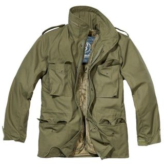 Brandit M65 Jacket,  Quilted Liner Mens Military Army Tactical Combat Field Coat