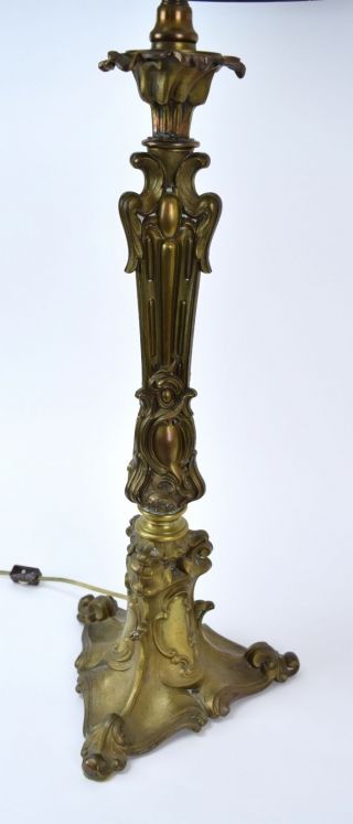 Vintage Bronze Louis XV Style 4 - Light Table Lamp 3
