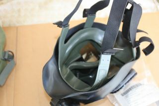 M40 Bio - Chem Warfare Gas Mask Sz.  M/L With RARE Issued Accessories 6