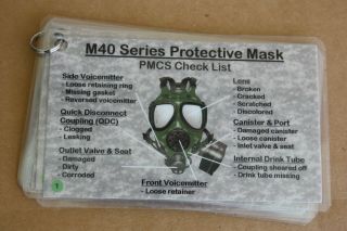 M40 Bio - Chem Warfare Gas Mask Sz.  M/L With RARE Issued Accessories 7
