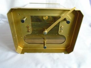 RARE SQUARE DIAL 1965 VINTAGE JAEGER LECOULTRE ATMOS CLOCK 528 - 6 FULLY SERVICED 9