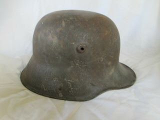 Vintage Helmet Bf64 German Military World War 1 I One Steel Soldier - No Liner