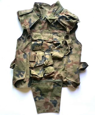 Cover Body Armor Polish Army Vest Olv Woodland Armed Tactical Fragmentation