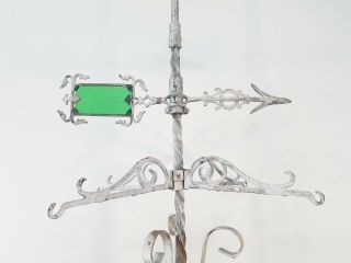 Rare Fancy Kretzer Lightning Rod Weathervane Pendant Hanger 10