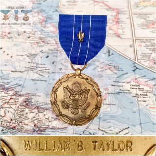 Named Department Of The Army Meritorious Civilian Service Medal William B Taylor
