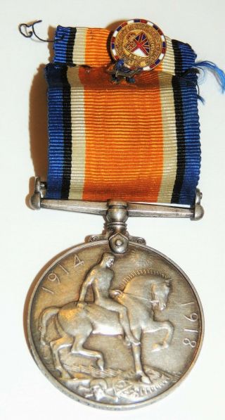 WW1 WW2 RFC British RAF Royal Air Force Silver War Medal Freemason w/ pins look 2