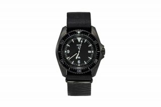 Mwc 1000ft Wr Military Divers Watch - Ronda 715li Movt For 10 Year Battery Life