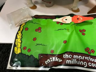 1977 Kenner Milky The Marvelous Milking Cow Complete In The Box 5