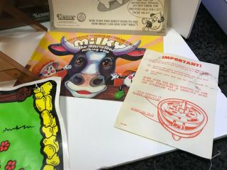 1977 Kenner Milky The Marvelous Milking Cow Complete In The Box 7