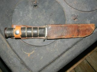 Ww2 Usmc Ka - Bar Knife