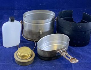 Swedish Army Stainless Steel M40 Mess Kit.