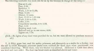 GERMAN POW CAMPS IN EAST AFRICA - Official Report on Mistreatment of Prisoners 9