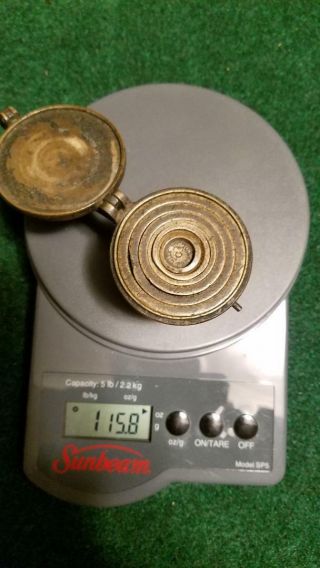 Antique Nesting,  Cup,  Apothecary,  Guilding,  Bank weights,  1lb 15.  8oz c.  1750 - 1850 12
