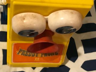 Vintage 1978 Tomy Toys Freddy Phone Telephone Bank - 9