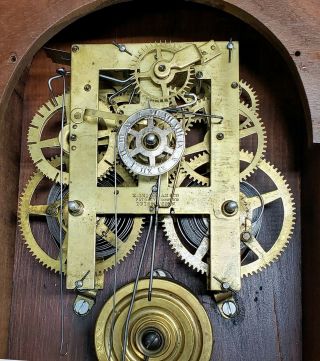 100 yr Charles F Adams,  by E.  Ingraham,  Kitchen/Mantel Clock Running L@@K 2
