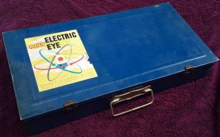 Rare Complete Antique Toy From 1949 Gilbert Electric Eye Set With Instructions 2