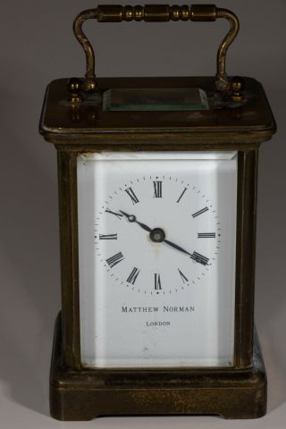 Matthew Norman London Carriage Clock