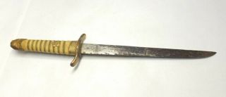 D876: SAMURAI KATANA,  REAL Japanese military short sword,  Saber,  Dagger TANKEN 9