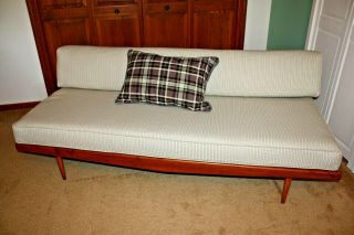 Mid Century Danish Modern Sofa / Daybed and Coordinating Spring Rocker Chair 2