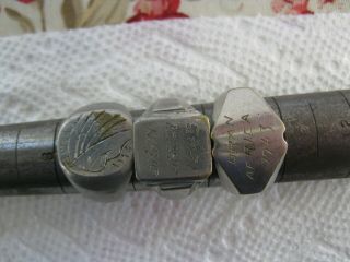 Three Trench Art Rings From 1943 And 1944 Oran Africa & Algiera (algeria)