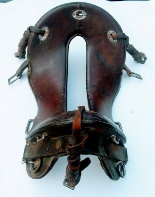 Civil War - Wwi Mcclellan U.  S.  Cavalry Troop Field Artillary Leather Saddle