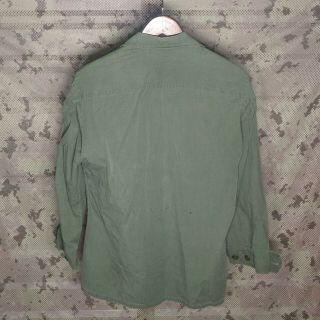 US Olive Drab Green Vietnam Badged Jungle Jacket Uniform Shirt Medium Regular 2