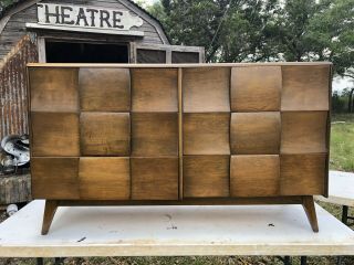 Mid Century Modern Heywood Wakefield Dresser 1960’s Wooden