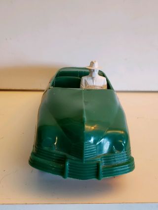 Vintage Marx Dick Tracy Police Dept.  Plastic Friction Car 3