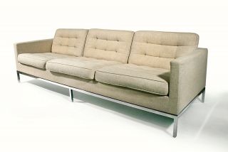 VINTAGE MID CENTURY FLORENCE KNOLL FOR KNOLL ASSOCIATES SOFA 2