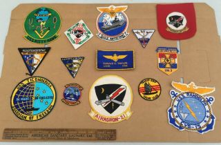 14 Usn Vietnam War Era Naval Aviator Unit Patches Estate Us Navy Pilot D Taylor