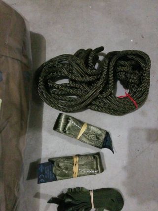 US Military Sked Stretcher - Basic Rescue System - OD Green 6