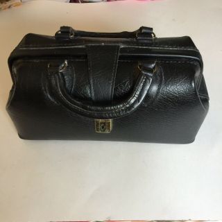 Black Leather Doctors Bag 2