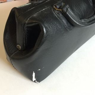 Black Leather Doctors Bag 5