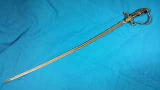 Antique All German Army Officer Sword,  Saber