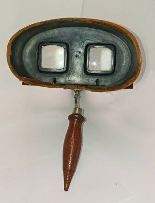 Antique DERWOOD & UNDERWOOD STEREOSCOPIC CARD VIEWER 1901 3