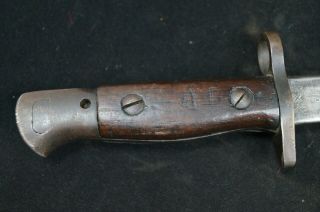 Post WW1 British Canadian 1907 Pattern SMLE Lee Enfield Bayo 1919 Dated 7