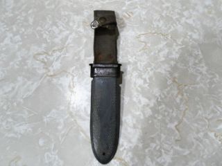 Hard To Find Wwii Usn Mark 1 Scabbard With Snaps