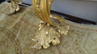 Empire Style Bacchus Face Brass Lamp Wall Sconce,  Set 16x9” Weight 7Lbs Each 5