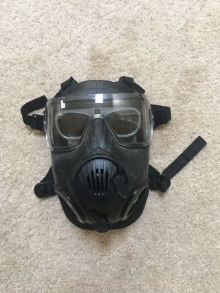 Avon Fm50 Chemical - Biological Respirator/us Military Nbc Gas Mask 71050/3