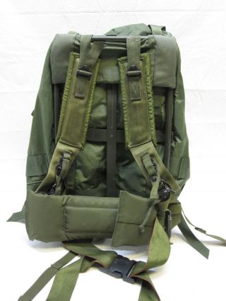 U.  S.  Military Large Alice Pack Rucksack Field Backpack W/ Frame Od Green Lc - 1 Br