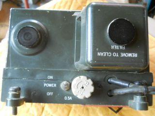 CV - 2455/PRC - 47 Blower TTY Teletype Converter for PRC - 47 Rare Collins 3