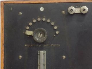 VERY RARE NAVY BUREAU OF STEAM ENGINEERING SE 1899 LONG WAVE RECEIVER CIRCA 1923 5