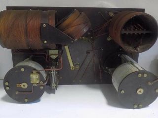 VERY RARE NAVY BUREAU OF STEAM ENGINEERING SE 1899 LONG WAVE RECEIVER CIRCA 1923 7