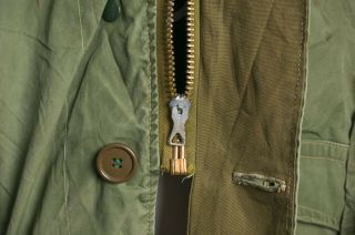 VTG 1960 ' S RAF Military Army Coat Parka Jacket Belted PRENTICE Zipper 9