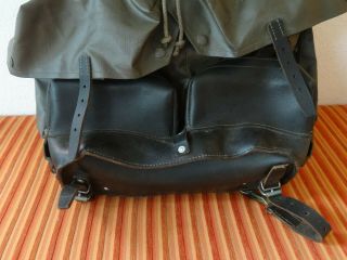 BIG 1988 Swiss Army Military Waterproof Backpack Rucksack Rubberized Black 2