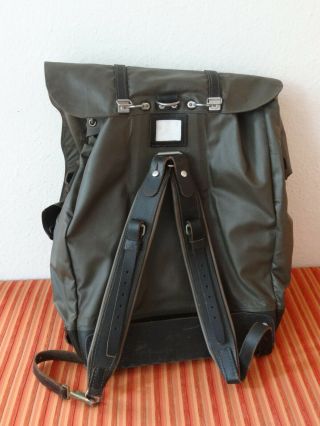 BIG 1988 Swiss Army Military Waterproof Backpack Rucksack Rubberized Black 6