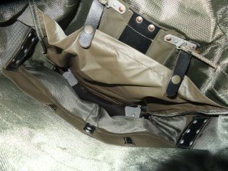 BIG 1988 Swiss Army Military Waterproof Backpack Rucksack Rubberized Black 8