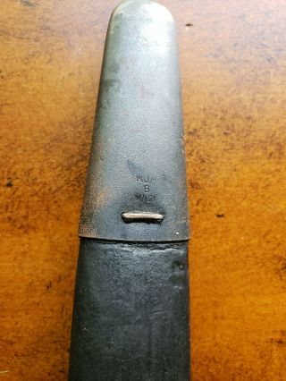 SMLE No 1 MkIII Lee Enfield Bayonet 1907 R Mole Rare with scabbard WW1 8
