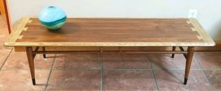 Mid Century Modern 60s Acclaim By Lane Coffee Table 56 " Long