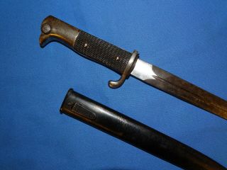 Very Rare WWI - WWII German Trench Fighting Knife Bayonet 2